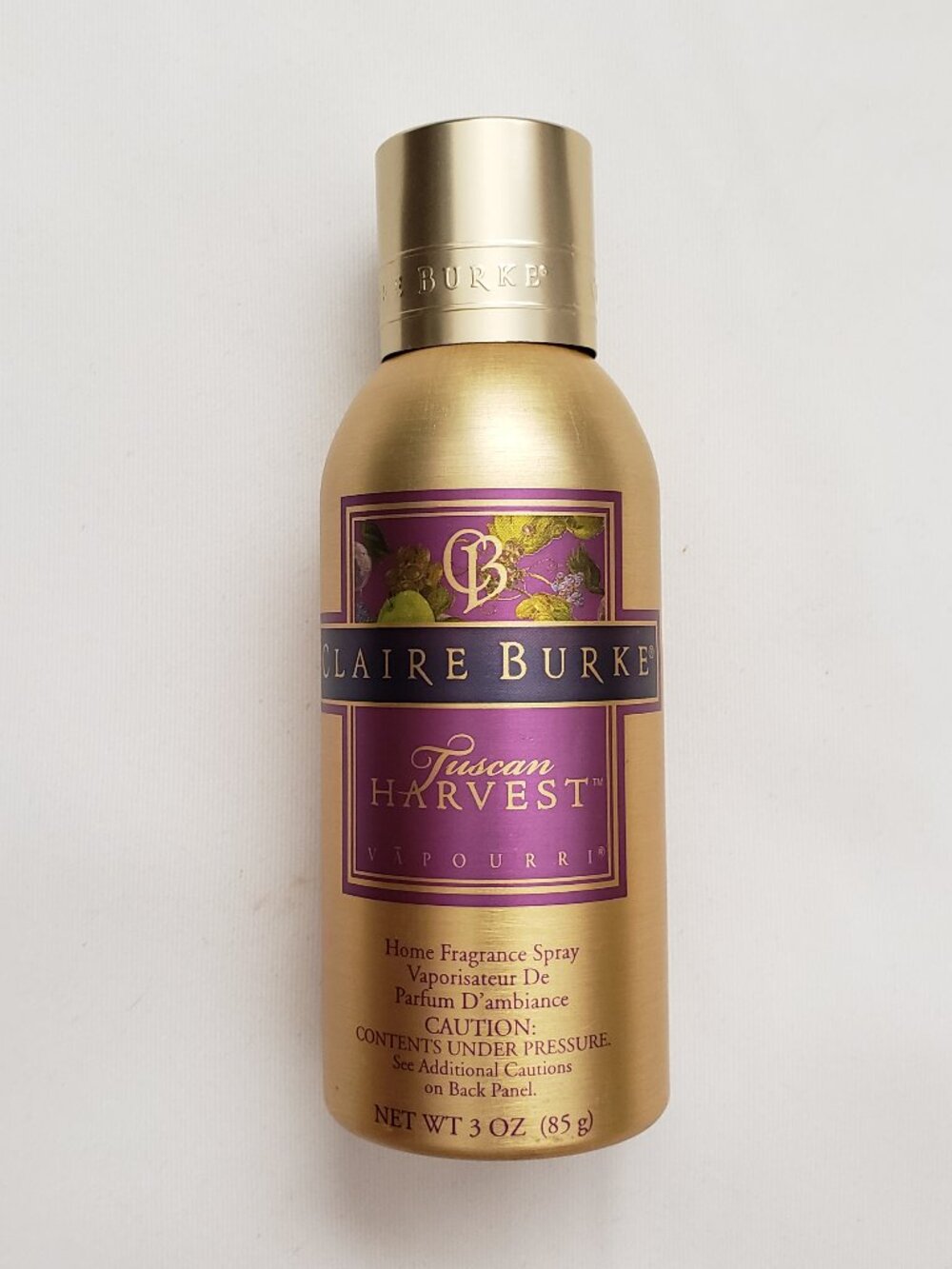 NEW Claire Burke Vintage Tuscan Harvest Vapourri home fragrance spray 3 oz